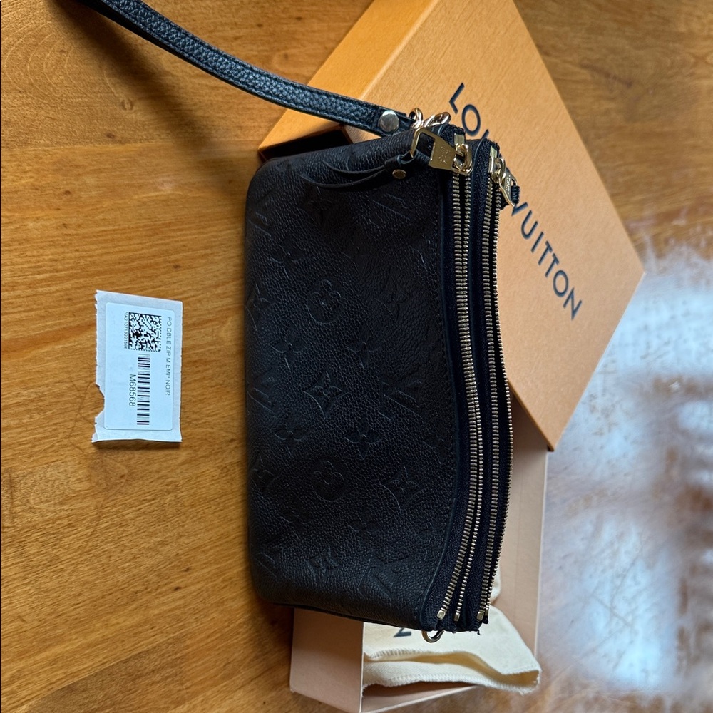 Louis Vuitton Black Monogram Pouch